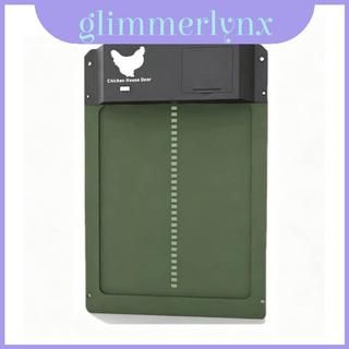 Cổng chuồng gà cảm biến năng lượng mặt trời với hệ thống cuộn tự động để quản lý gia cầm