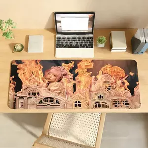 M-Melanie M-Martinez HADES MousePad Chống Trơn Trượt Khóa Cạnh PC Phụ Kiện Laptop Cao Su Bàn Phím Văn Phòng Trò Chơi Lớn XXL DeskMat