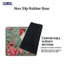 Thảm chơi TCG chống trượt BHJLAXR Tương thích cho các trò chơi thẻ giao dịch TCG / CCG, Bàn hoa và gà trống 14x24in Thích hợp cho các cuộc họp gia đình, dành cho những người đam mê TCG