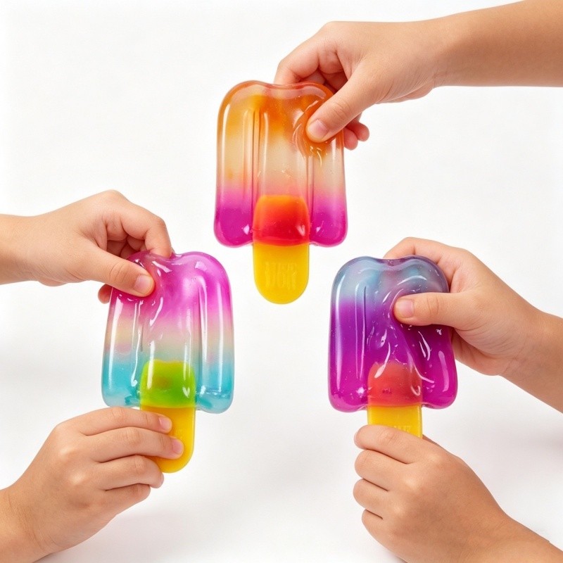 [Sẵn sàng] NeeDoh Đồ chơi bóp sứa Slime ngộ nghĩnh đầy màu sắc Dễ thương Squish Mềm mại Khối giác quan Thư giãn văn phòng Đồ chơi giảm căng thẳng Quà tặng ngày lễ