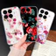 Dành Cho Xiaomi 17T Pro Ốp điện thoại Hoa Hồng Họa Tiết Trong Suốt Mềm TPU Silicon Chống Sốc Bảo Vệ Siêu Mỏng Ốp điện thoại Chống Trơn Trượt Coque