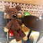 Đồ chơi nhồi bông Mr Bean Teddy có chất liệu tóc ngắn để trang trí phòng chơi và phòng ngủ
