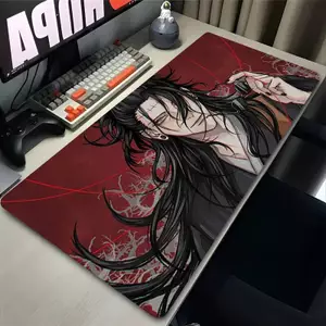 Laptop Nhật Bản Anime Mouse Pad XXL Đen Trắng Manga Mousepad PC J-jujutsu K-kaisen Bàn Phím Thảm Geto Suguru Mở Rộng Để Bàn Thảm