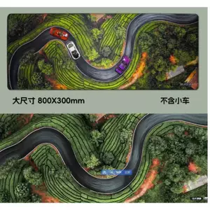 Mới 1: 64 Dynamic Static Road Mat Racing Track Drifting Track Route 66 ở Mỹ Cảnh Phụ Kiện Bãi Đậu Xe Miếng Lót Chuột Xe (không có ô tô)