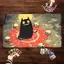 Magic Cat Style design Magic Gaming Mat Để bàn cho MTG / TCG Card Battle Commander Deck Thảm trải bàn chơi game chống trượt 900x400mm