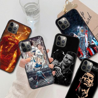 Cristiano Ronaldo CR7 (K3) cho iPhone 5 5s SE 6 6s Plus SE 7 Plus 8 Plus X XS XR Khả năng tương thích TPU Spot Black Plastic Soft Case