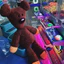 Đồ chơi nhồi bông Mr Bean Teddy có chất liệu tóc ngắn để trang trí phòng chơi và phòng ngủ