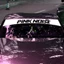 Nhãn dán xe hơi pinknoise Nhãn dán kính chắn gió phía trước tiếng ồn jdm Nhãn dán Headstop Nhãn dán xe hơi Nhãn dán biểu ngữ giấy Indenter