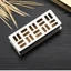 Logo tùy chỉnh Hộp tăm Nhà hàng Hộp đựng tăm bằng thép không gỉ Giá đỡ tăm hình chữ nhật Khách sạn KTV Giá đỡ tăm Tinh tế