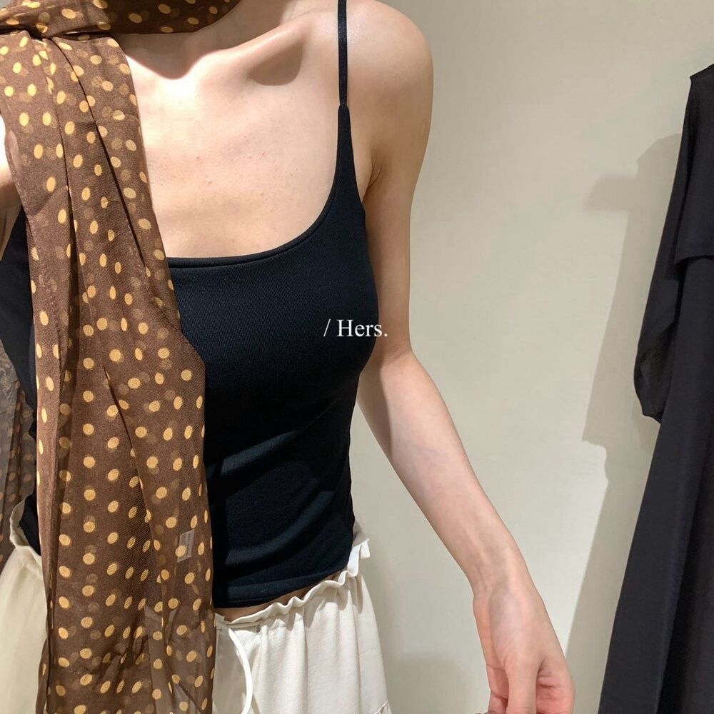 Miếng đệm ngực một mảnh thời trang ngắn sọc thông thường Áo Vest mm hàng đầu mùa hè