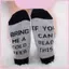 Cotton Mềm Nếu Bạn Có Thể Đọc Này Thêu Chữ Cái Tiếng Anh Midcalf Tất Đen Xám Đỏ