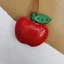 Ping Ping An 'an Handmade Lớp Đầu Tiên Da Bò Móc Khóa Túi Mặt Dây Chuyền Phụ Kiện Da Dễ Thương Mặt Dây Chuyền Tốt Lành
