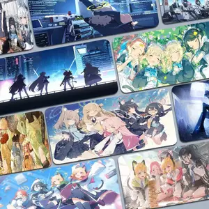 Blue Archive Mousepad Boy Pad Cao su tự nhiên Bàn di chuột chơi game Kích thước thảm để bàn chơi game Thế giới xe tăng CS GO Zelda