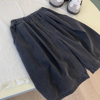 Quần dài denim bé trai mùa hè trẻ em quần mềm mại phong cách Hàn Quốc quần rộng rãi cho bé đẹp trai
