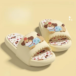 Rainbow Puppy Dép Nữ Mới Trong Nhà Nhà Chống Trơn Trượt Chống Mùi Trơn Trượt Ký Túc Xá Sinh V