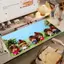 M-Mon-chhi-chiES Miếng Lót Chuột Chống Trơn Trượt Khóa Cạnh DeskMat PC Laptop Phụ Kiện Cao Su Bàn Phím Văn Phòng Trò Chơi Lớn XXL Thảm