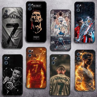 Cristiano Ronaldo CR7 (K3) cho OPPO F5 A73 F7 F9 Pro A7X A9 F11 F17 F25 Pro F19 A74 F19 Pro Plus F27 Khả năng tương thích TPU Spot Black Plastic Soft Case