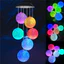 Đèn Led bóng gió sân vườn năng lượng mặt trời có màu Gradient để trang trí sân hiên ngoài trời