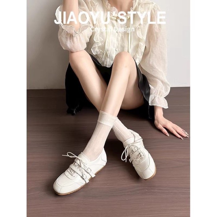 Giày múa ba lê 5cm đẹp, giày rèn luyện đạo đức thời trang, giày thể thao thông thường, giày Mary Ja