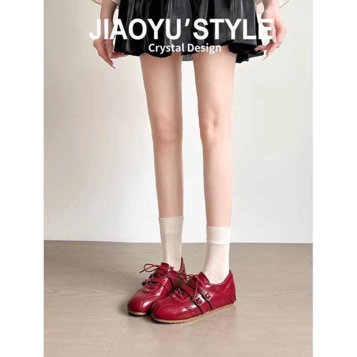 Giày múa ba lê 5cm đẹp, giày rèn luyện đạo đức thời trang, giày thể thao thông thường, giày Mary Ja