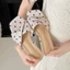 Thời Trang Retro Đa Năng Đầm Tăng Chiều Cao Nêm Trơn Nữ Váy Mùa Hè Chấm Bi Sandal Dép