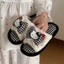 hello kitty cat phim hoạt hình dễ thương bốn mùa dép vải lanh cho nhà của phụ nữ trong nhà th