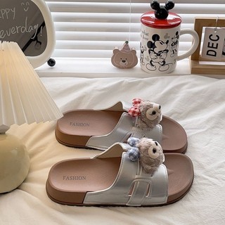 Giày Birkenstock dành cho nữ, trang phục mặc ngoài mùa hè, thời trang mới, tăng chiều cao, dép đ