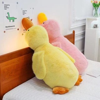 Dễ Thương Lông Chiên Nằm Ngỗng Búp Bê Vịt Đỏ Nhỏ Búp Bê Ngỗng Trắng Lớn Gối Ngủ Sang Trọng Búp Bê Đồ Chơi