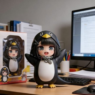 Cuckoo Gaga-Little Penguin S+ Phiên bản cao cấp Quản trị viên Penguin Hình Mẫu Vật trang trí Quà tặ