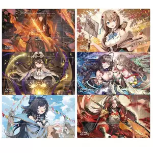 Grand Archive Series 600x350mm Tấm chơi tùy chỉnh Playmat Hoạt hình Lập trình lại hỏa táng-Ritual Thanh lọc bảng cao su Thảm trò chơi