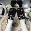 Mèo Móng Vuốt Thêu Ngọt Puff Ban Đầu Mèo Học Viện Sáng Top Đế Mềm Học Sinh Giày Gothic Nữ