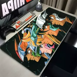 Saint Seiya Hyoga Shiryus Mousepad HD In Máy Tính Game Thủ Khóa Cạnh Chống Trơn Trượt Miếng Lót Chuột Lớn XXL Bàn Phím PC Để Bàn