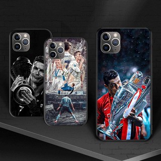 Cristiano Ronaldo CR7 (K3) cho iPhone 5 5s SE 6 6s Plus SE 7 Plus 8 Plus X XS XR Khả năng tương thích TPU Spot Black Plastic Soft Case