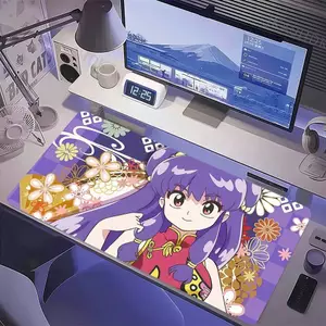 Anime nghệ thuật dễ thương R-Ranma a-Akane Tendo r-Ranma Saotome Mouse Pad Chống trượt Lockedge Dày Máy tính để bàn MousePad Văn phòng chơi game lớn