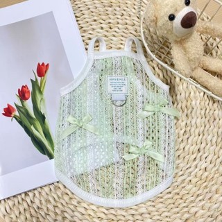 Chó Mèo Mùa Hè Rỗng Áo Thoáng Khí Nhẹ Teddy Bichon Corgi Vàng Chuyển Đổi Mục Vụ Mèo Đa Năng