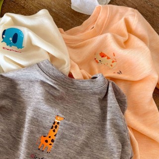 Mùa Xuân Thu Cotton Mỏng Áo Trẻ Em Bé Trai Dài Tay Phong Cách Hàn Quốc Cho Bé Quần Áo Trẻ Em Cotton