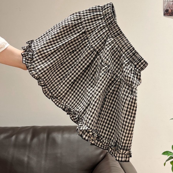 Váy Kẻ Sọc Phong Cách Hàn Quốc Cổ Điển, Form-Fit, Thích Hợp Mặc Mùa Hè