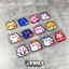 Hoạt Hình Dễ Thương Pixel Pokémon Mèo May Mắn Miếng Dán Nhỏ Xe Điện Xe Máy Miếng Dán Khung Xe Máy Miếng Dán