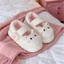 mềm mại dễ thương mèo con lolita Giày Mary Jane cotton giày mùa đông cá tính ngoài trời Velcr