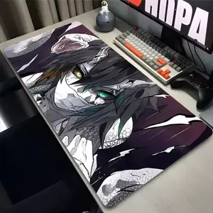 Miếng Lót Chuột Văn Phòng PC Phụ Kiện Chơi Game Mát Bàn Phím Miếng Lót Anime In Mousepad Laptop D-demon Slayer Obanai Iguro Bàn Chuột Thảm