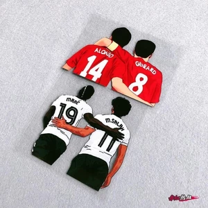 Đỏ Đỏ Nóng Máu Liverpool Manezalahe Dán Xe Ô Tô Yingchao Alon Zorgella Dela Hoa Sửa Đổi Miếng Dán