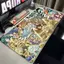 Saint Seiya Hyoga Shiryus Mousepad HD In Máy Tính Game Thủ Khóa Cạnh Chống Trơn Trượt Miếng Lót Chuột Lớn XXL Bàn Phím PC Để Bàn