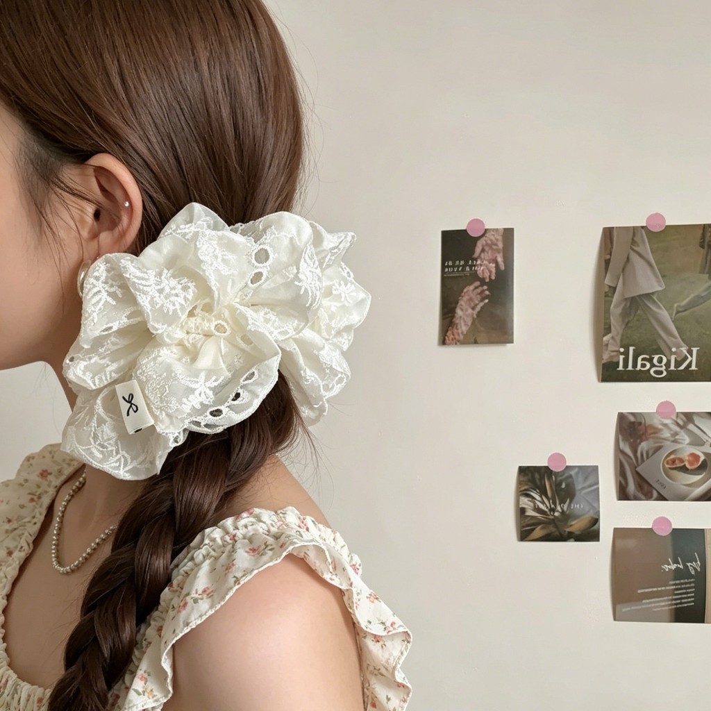 Lãng Mạn Thêu Ren Tóc Nữ Băng Đô Nữ Phong Cách Mới Phụ Kiện Tóc