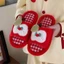 Apple Dép Lanh Nữ Bốn Mùa Nhà Trong Nhà Cotton Và Vải Lanh Thoáng Khí Chống Trơn Trượt Im Lặn