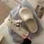 Giày Birkenstock dành cho nữ, dép đế dày đế dày chống trượt thời trang mùa xuân hè dép xỏ ngó