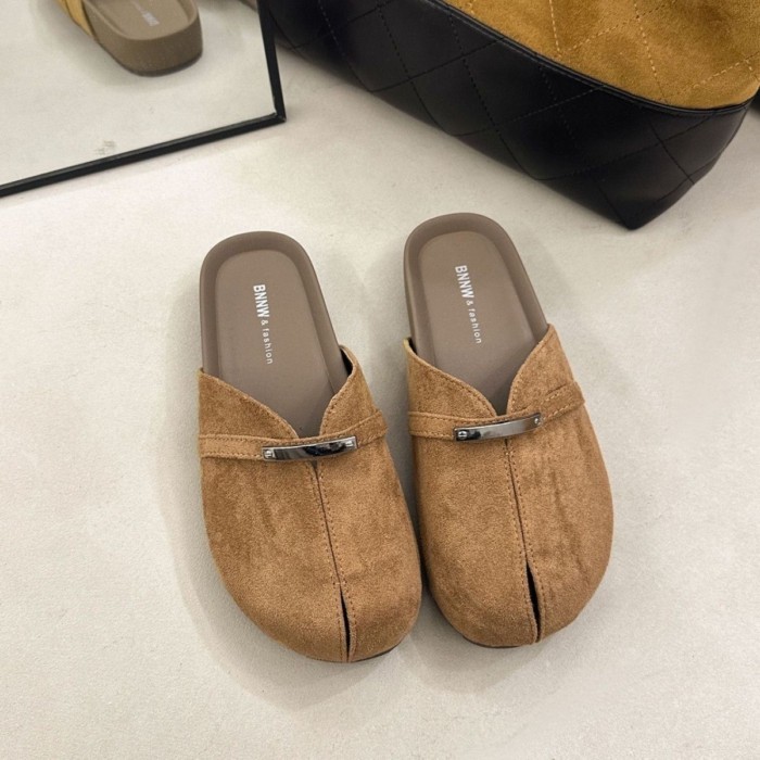 đôi dép xỏ ngón Baotou đế dày dành cho nữ mặc ngoài xuân hè mới thời trang cổ điển Giày Birkenst