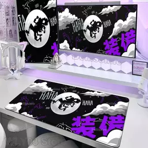 Anime Chuột Miếng Lót Laptop Bàn Phím Thảm HD Chơi Game Mousepad PC Một Mảnh Luffy Để Bàn Thảm Mát Chơi Thảm Mở Rộng Game Thủ Tủ Tablemat