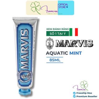 Marvis Classic Premium Italian Toothpaste Helps Whiten Teeth, Removes Plaque, Cleans Teeth and Freshens Mouth