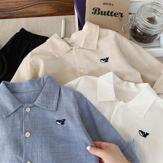 Áo sơ mi bé trai, áo thun cotton trơn, áo kiểu cách cho bé trai từ 2 đến 3 tuổi