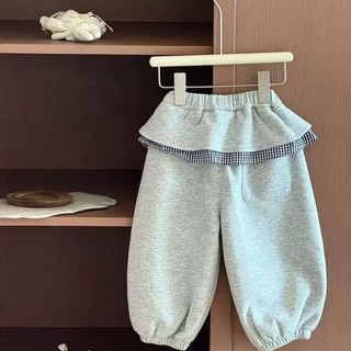Quần bé gái, quần thể thao sọc mông có rèm đèn lồng thời trang cho bé